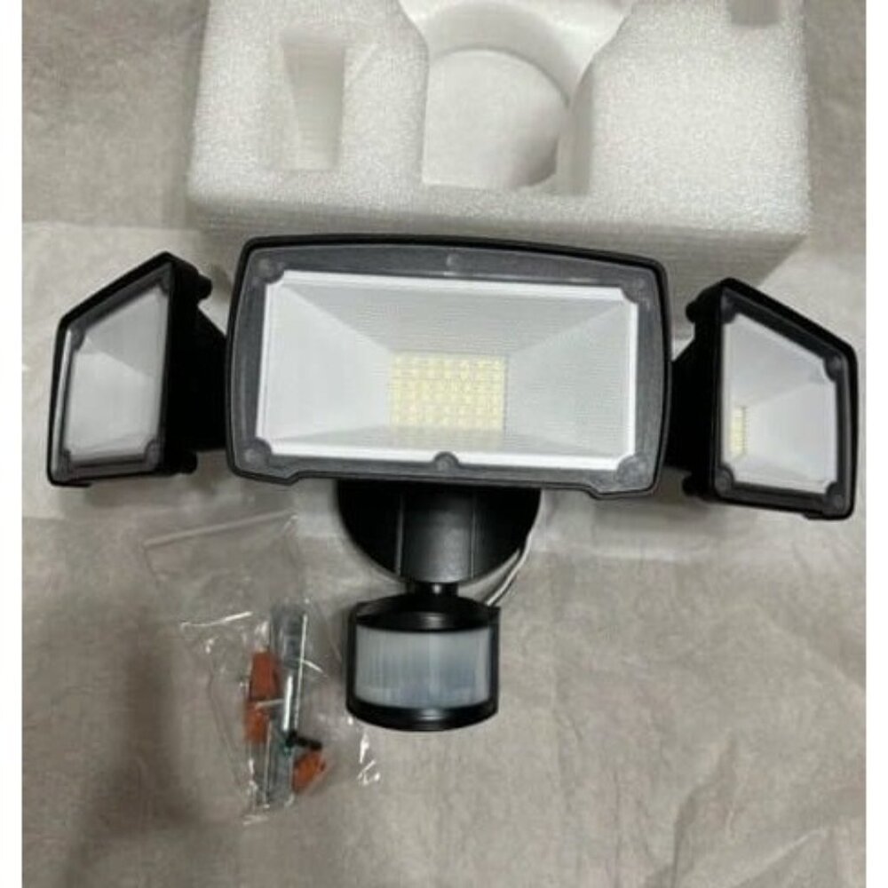 New LED Motion Sensor Outdoor Lights Security Lights,38W 4200LM Flood Lights